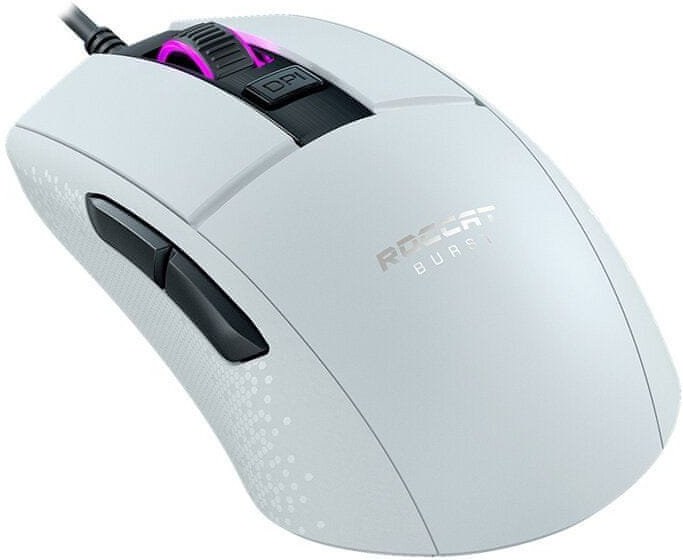 Burst Core herná myš, biela ROCCAT